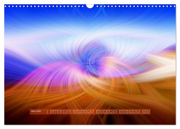 Produktbild: Zen der Farben - Meditative Bilder (Wandkalender 2026 DIN A3 quer), CALVENDO Monatskalender