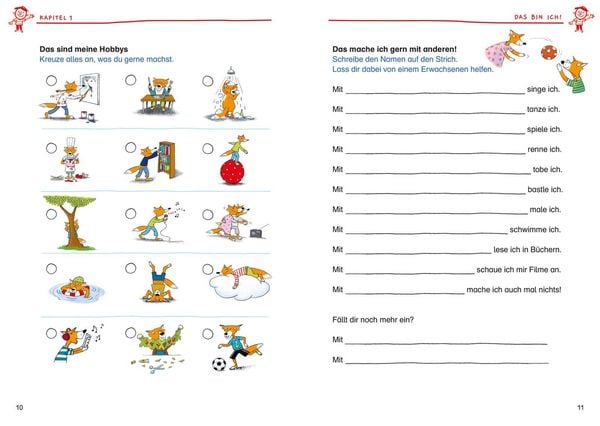 Produktbild: Schlau für die Schule: Mein dickes buntes Übungsbuch für den Schulstart