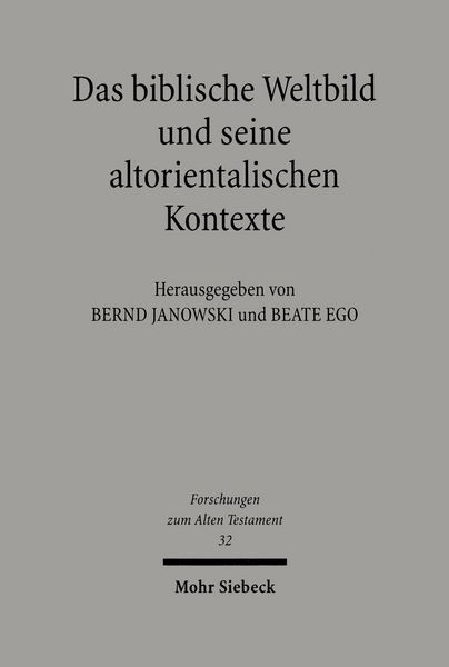 Produktbild: Das biblische Weltbild und seine altorientalischen Kontexte