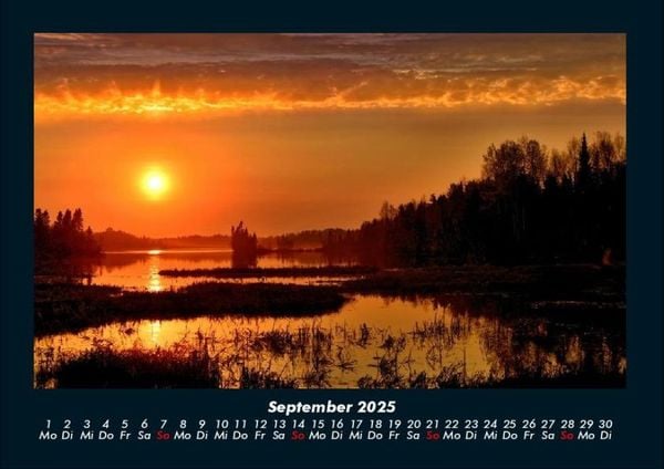 Produktbild: Sonnenunterg&auml;nge 2025 Fotokalender DIN A4