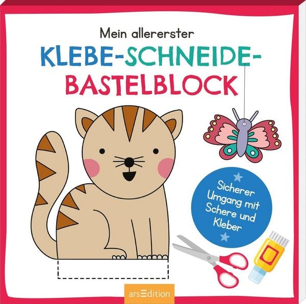 Produktbild: Mein allererster Klebe-, Schneide-, Bastelblock