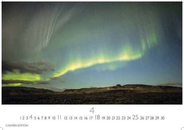 Produktbild: Polarlicht Kalender 2027 &ndash; Wandkalender | Fotokalender Naturkalender 24x35cm - Erleben Sie die Magie der Aurora Borealis &ndash; f&uuml;r Naturenthusiasten