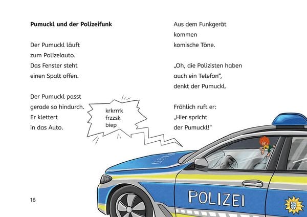 Pumuckl, Bücherhelden 1. Klasse, Pumuckl bei der Polizei