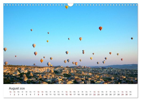 Produktbild: Faszination T&uuml;rkei (Wandkalender 2026 DIN A3 quer), CALVENDO Monatskalender