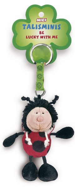 Produktbild: NICI Pl&uuml;schanh&auml;nger Talisminis Marienk&auml;fer 7cm