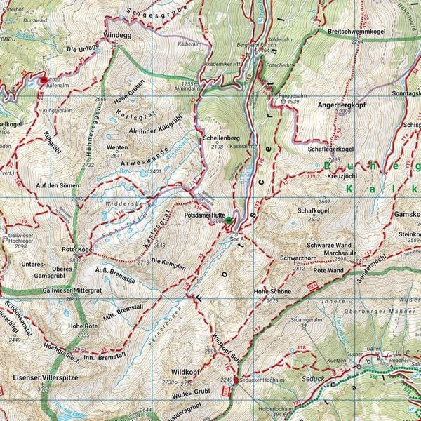 Produktbild: freytag & berndt Wanderkarte WK 0241 Innsbruck, Stubai - Sellrain - Brenner 1:50.000