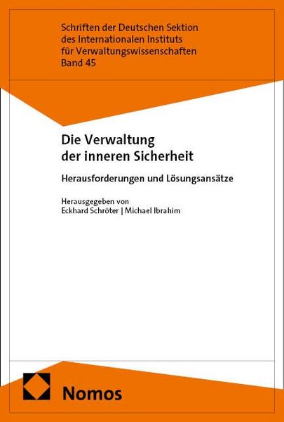 Produktbild: Die Verwaltung der inneren Sicherheit