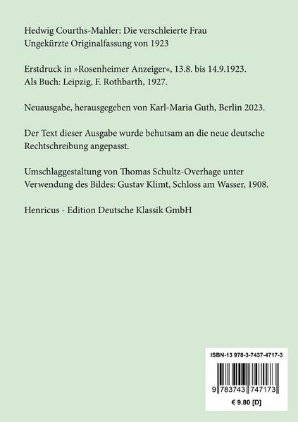 Produktbild: Die verschleierte Frau
