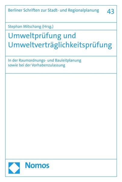 Produktbild: Umweltpr&uuml;fung und Umweltvertr&auml;glichkeitspr&uuml;fung