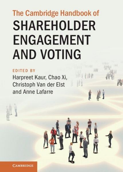 Produktbild: Cambridge Handbook of Shareholder Engagement and Voting