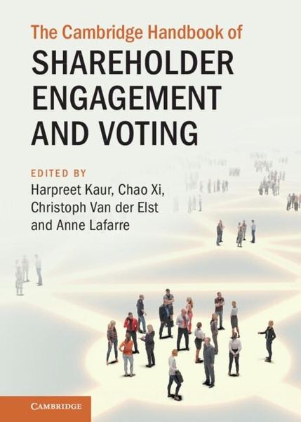 Produktbild: Cambridge Handbook of Shareholder Engagement and Voting