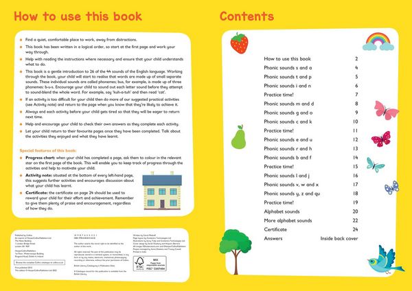 Produktbild: First Phonics Ages 3-4