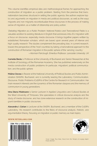 Produktbild: Debating Migration as a Public Problem
