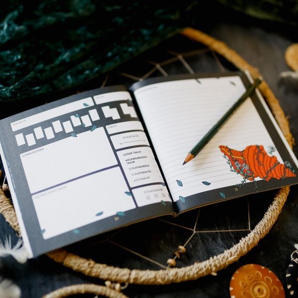 Produktbild: RE:DREAM: Verstehe deine Tr&auml;ume - 65 Traumdeutungskarten mit Guidebook & Dream Diary