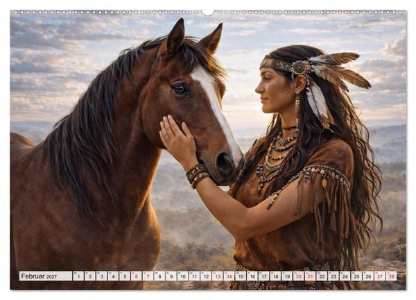 Produktbild: Ein spiritueller Weg. Im Rhythmus der Natur (hochwertiger Premium Wandkalender 2027 DIN A2 quer), Kunstdruck in Hochglanz