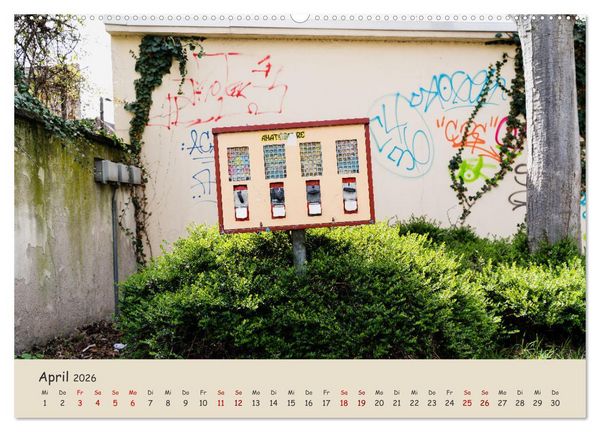 Produktbild: Kaugummiautomaten (hochwertiger Premium Wandkalender 2026 DIN A2 quer), Kunstdruck in Hochglanz