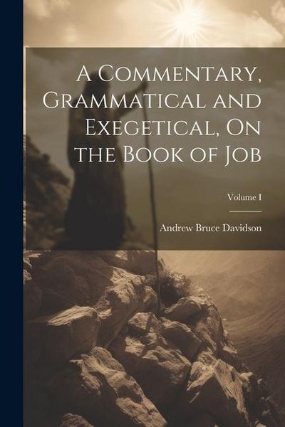 Produktbild: A Commentary, Grammatical and Exegetical, On the Book of Job; Volume I