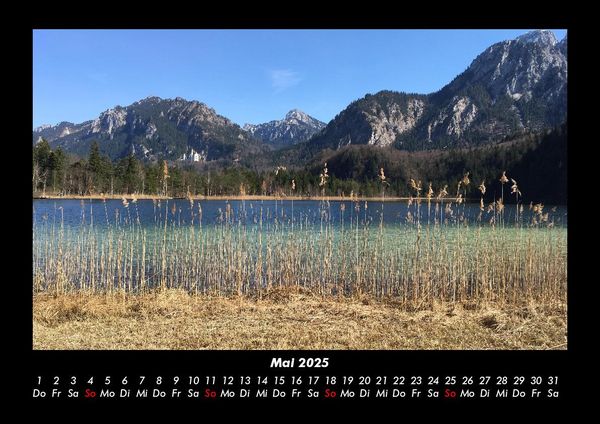 Produktbild: Naturlandschaften 2025 Fotokalender DIN A3