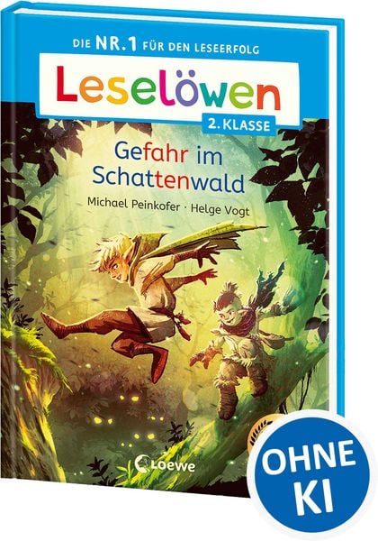 Produktbild: Lesel&ouml;wen 2. Klasse - Gefahr im Schattenwald