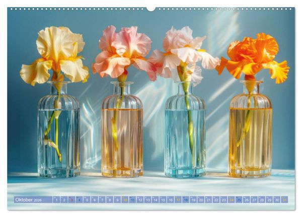 Produktbild: Lichtvolle Stillleben (hochwertiger Premium Wandkalender 2026 DIN A2 quer), Kunstdruck in Hochglanz