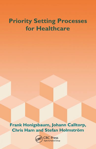 Produktbild: Priority Setting Processes for Healthcare