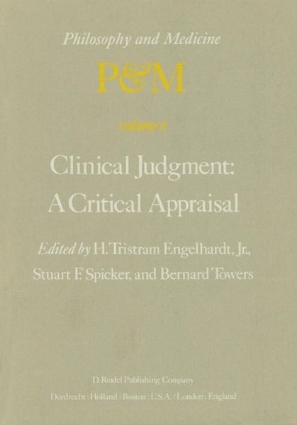 Produktbild: Clinical Judgment: A Critical Appraisal