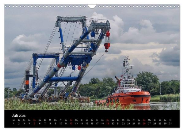 Produktbild: Hafenarbeiter (Wandkalender 2026 DIN A3 quer), CALVENDO Monatskalender