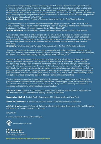 Produktbild: Teaching and Learning the West Point Way