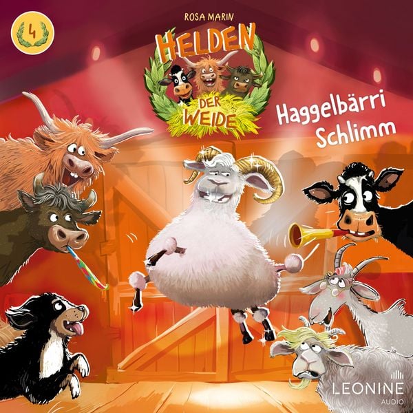 Produktbild: Helden der Weide - Haggelb&auml;rri Schlimm (Band 4)