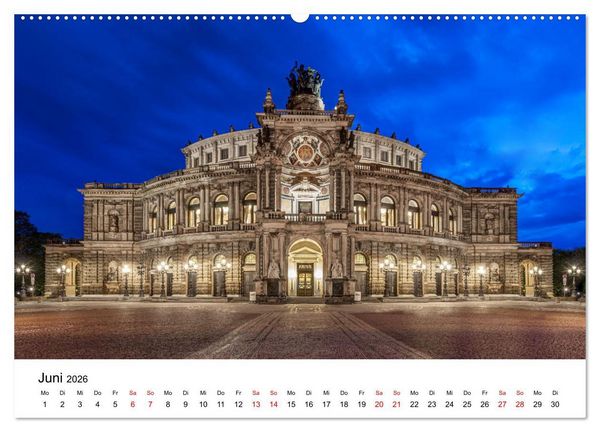 Produktbild: Lichter der Stadt (Wandkalender 2026 DIN A2 quer), CALVENDO Monatskalender