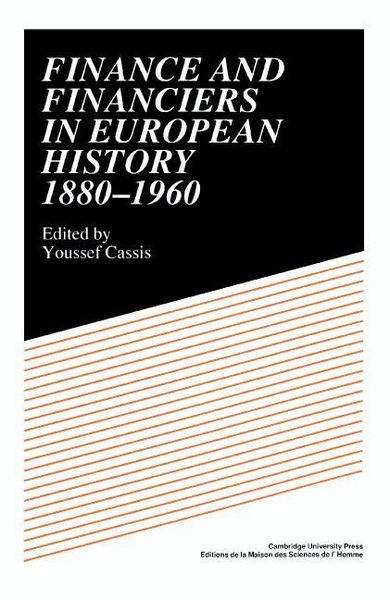 Produktbild: Finance and Financiers in European History 1880 1960