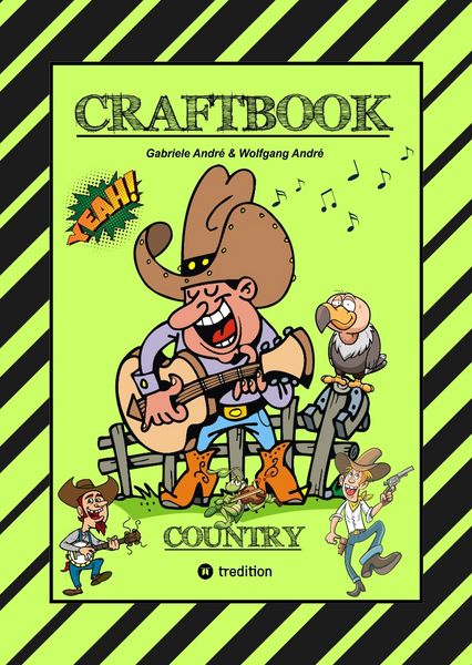 Produktbild: Craftbook - 100 Seiten Wilder Westen - Country Music - Cowboys & Cowgirls - Banditen - Indianer - Saloon - Pferde - Knifflige R&auml;tsel - Ausgaben