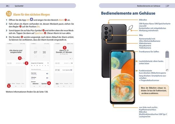Samsung Galaxy A23 5G - Für Einsteiger ohne Vorkenntnisse