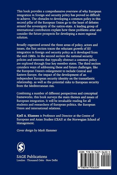Produktbild: Foreign and Security Policy in the European Union