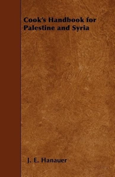 Produktbild: Cook's Handbook for Palestine and Syria