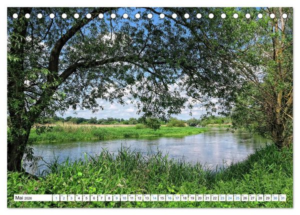 Produktbild: Land Brandenburg - Natur und Erholung im m&auml;rkischen Land (Tischkalender 2026 DIN A5 quer), CALVENDO Monatskalender