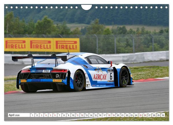 Produktbild: Faszination GT3 RACING (Wandkalender 2026 DIN A4 quer), CALVENDO Monatskalender