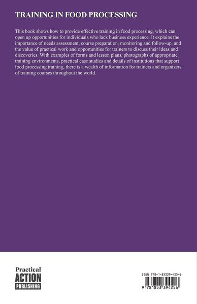 Produktbild: Training in Food Processing
