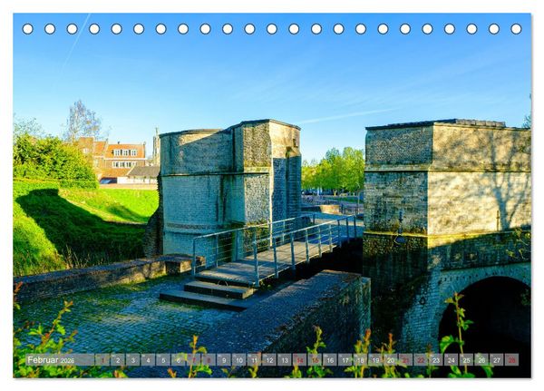 Produktbild: Ein Blick auf Hulst in Zeeland (Tischkalender 2026 DIN A5 quer), CALVENDO Monatskalender