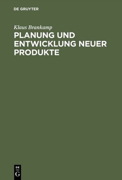 Produktbild: Planung und Entwicklung neuer Produkte