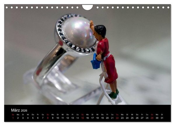 Produktbild: UHR Menschen (Wandkalender 2026 DIN A4 quer), CALVENDO Monatskalender
