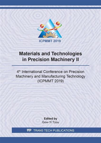 Produktbild: Materials and Technologies in Precision Machinery II