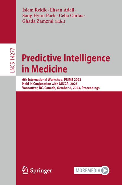 Produktbild: Predictive Intelligence in Medicine