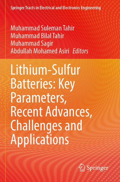 Produktbild: Lithium-Sulfur Batteries: Key Parameters, Recent Advances, Challenges and Applications