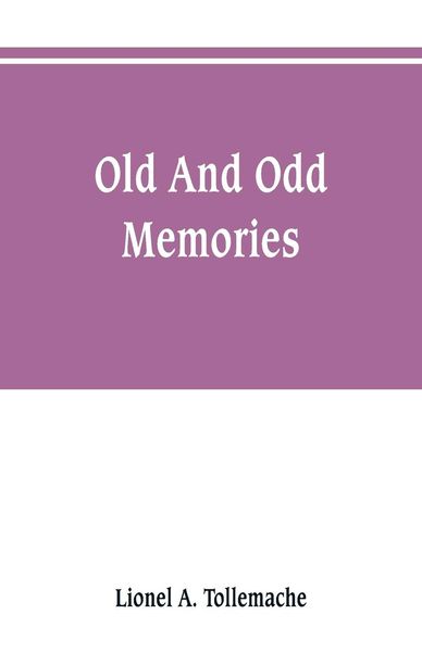 Produktbild: Old and odd memories
