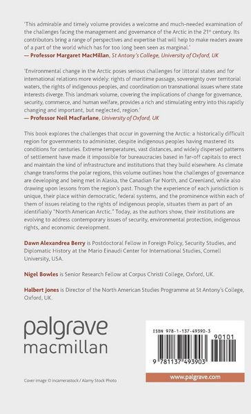 Produktbild: Governing the North American Arctic