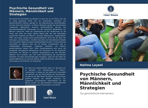 Psychische Gesundheit von Männern, Männlichkeit und Strategien, Taschenbuch von Halima Layeni, Verlag Unser Wissen, 978-620-8-79604-4