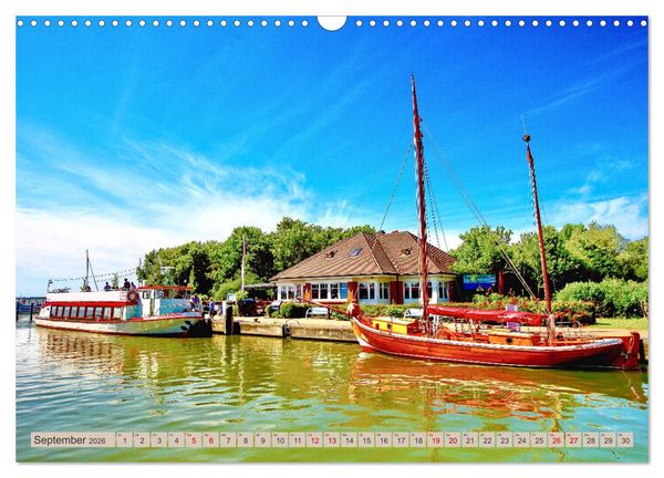 Produktbild: Fischland zwischen Ostsee und Bodden (Wandkalender 2026 DIN A3 quer), CALVENDO Monatskalender