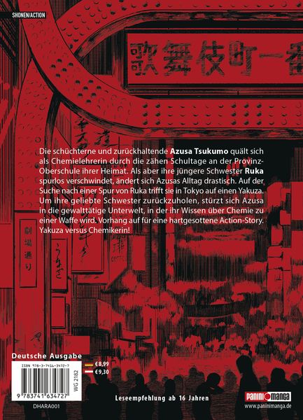 Produktbild: Harahara Sensei - Die tickende Zeitbombe 01