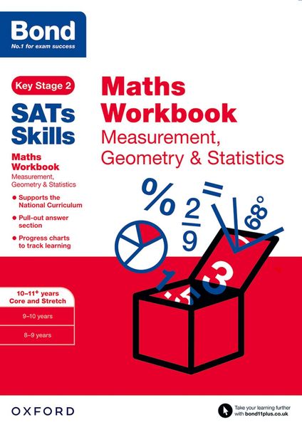 Produktbild: Bond SATs Skills: Maths Workbook: Measurement, Geometry & Statistics 10-11 Years